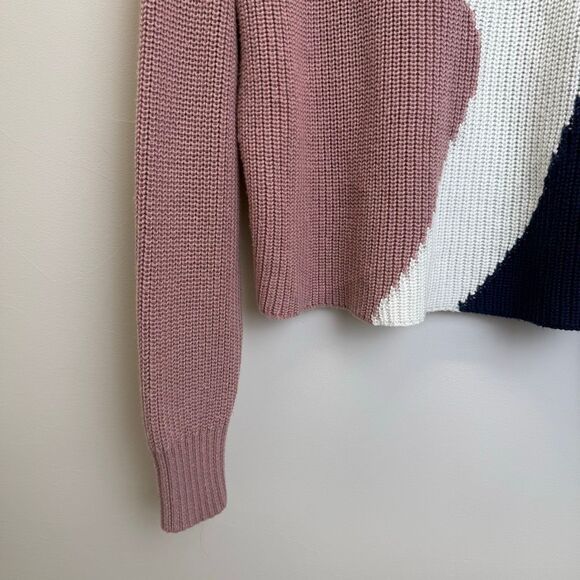Peter Som x RTR Pink and Blue Colorblock Sweater💙 - Picture 9 of 9